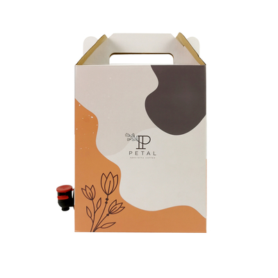 1L/2L/3L Custom Coffee Box Disposable Coffee Bag in Box with Valve Dispenser