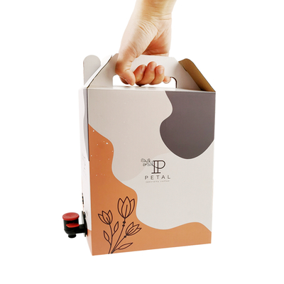 1L/2L/3L Custom Coffee Box Disposable Coffee Bag in Box with Valve Dispenser