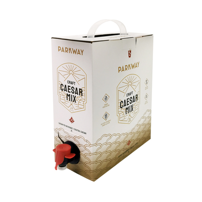 Custom 1L 1.5L 2Liter 3L 5L 96OZ BIB BAG Disposable Bag in Box TeaJuice Coffee to Go Paper Box Package with Dispenser