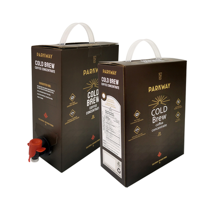 Custom 3L Aluminum Bib Bag in Box Bags with Dispenser Tap for Liquid Juice Wine Coffee Olive Oil Packaging Bags with Bib Tap