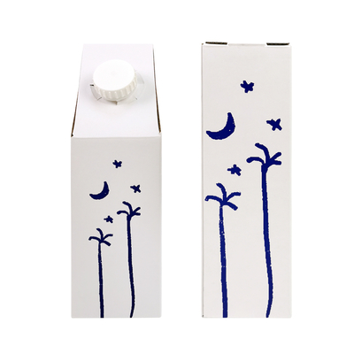 1L 3L 5L Kraft Paper Coffee Box BIB Bag in Coffee Box Disposable Coffee Bag in Box With Valve Liquid Dispenser