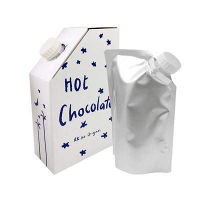 1L 3L 5L Kraft Paper Coffee Box BIB Bag in Coffee Box Disposable Coffee Bag in Box With Valve Liquid Dispenser