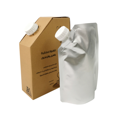 1L/2L/3L/5L Drink Bag Disposable Handle Coffee Bib Bag in Box Wine With Valve Coffee Box Dispenser