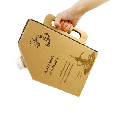 1L/2L/3L/5L Drink Bag Disposable Handle Coffee Bib Bag in Box Wine With Valve Coffee Box Dispenser