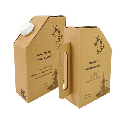 1L/2L/3L/5L Drink Bag Disposable Handle Coffee Bib Bag in Box Wine With Valve Coffee Box Dispenser