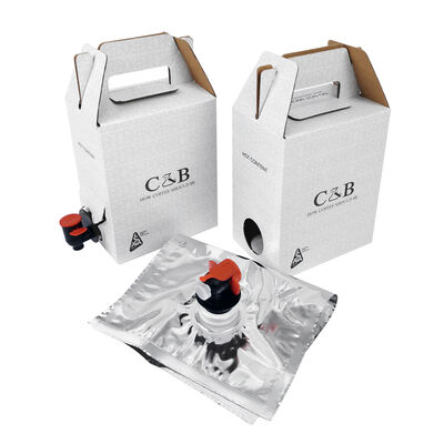 Easy Dispensing Bag In Box With Spout and Without Handle for Versatile Packaging
