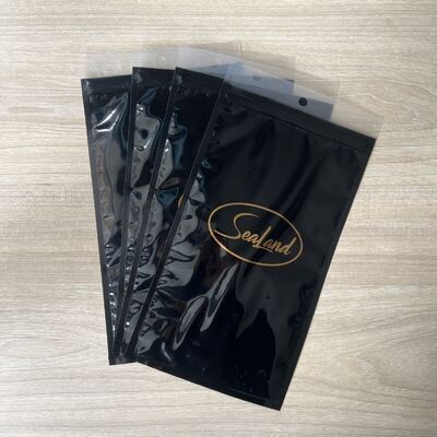 Ziplock Design Custom Cigar Bags Custom Printed Durable Resealable Packaging Bags Ideal for Retail and Storage Solutions