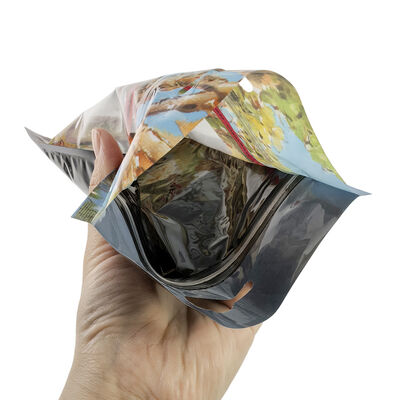 5 Cigars Volume Plastic Cigar Bags Transparent Resealable Bags Providing Excellent Protection Against Dust and Humidity
