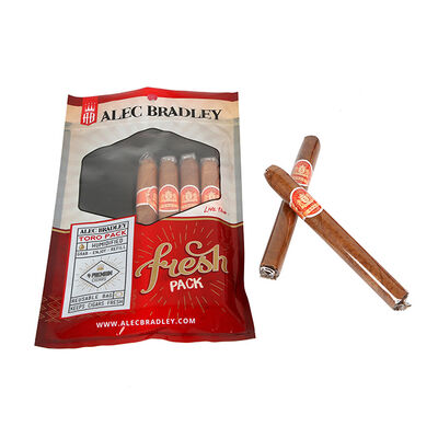 Custom color accepting cigar packaging bag tear resistant and puncture resistant durable packaging designed to maintain cigar