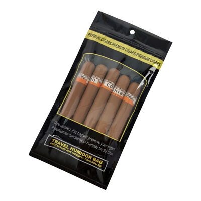 Medium Cigar Humidor Bags designed with Ziplock closure made from 009mm material providing storage solution to maintain cigar and freshness