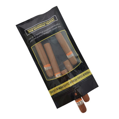 Medium Cigar Humidor Bags designed with Ziplock closure made from 009mm material providing storage solution to maintain cigar and freshness