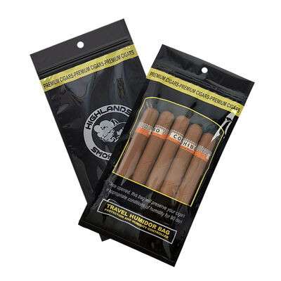 Medium Cigar Humidor Bags designed with Ziplock closure made from 009mm material providing storage solution to maintain cigar and freshness