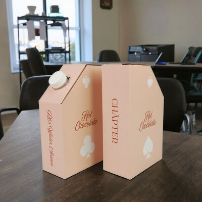 ISO SGS Certified Bag In Box Customized Printing Square Rectangular Packaging Offering and Safe Liquid Storage Solutions