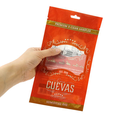 Foodgrade TPU And PE Custom Cigar Bags Custom Leakproof Packaging Bags Designed for Safe Transport and Storage of Cigars