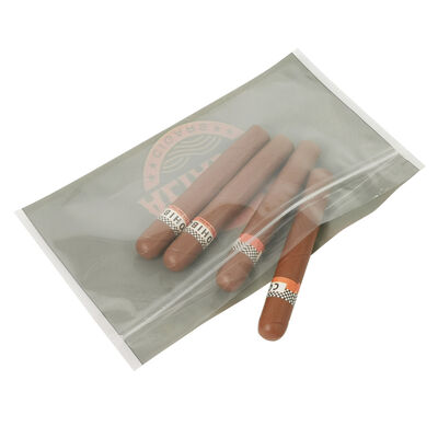 Volume 5 Cigars Cigar Packaging Bag Food Grade TPU And PE Durable Resealable Moisture Proof Pouch Suitable For Cigars Storage