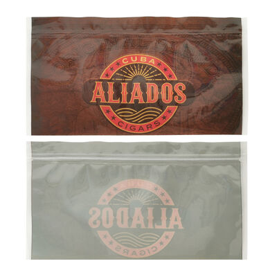 Volume 5 Cigars Cigar Packaging Bag Food Grade TPU And PE Durable Resealable Moisture Proof Pouch Suitable For Cigars Storage