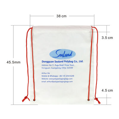 Drawstring Closure drawstring bag custom logo lightweight nylon bags designed for easy carrying and effective visibility