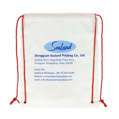 Drawstring Closure drawstring bag custom logo lightweight nylon bags designed for easy carrying and effective visibility