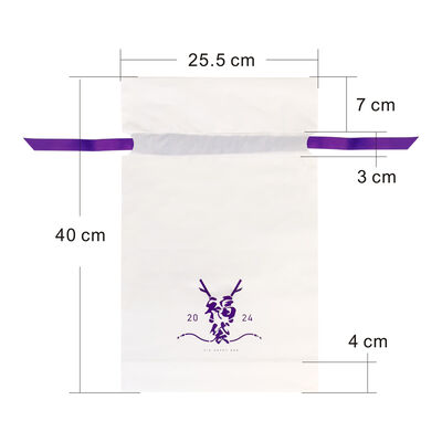 Free Sample Drawstring Plastic Bags Disposable Packaging Solutions Suitable for Retail Food Storage and Organization