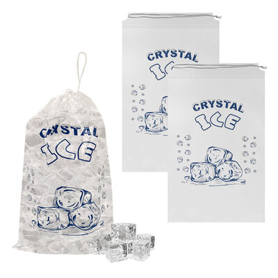 density Polyethylene Drawstring Bag Strong Plastic Drawstring Bags Perfect for Industrial Packaging Storage and Handling