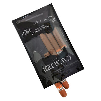 Lightweight and Compact Plastic Cigar Bags Transparent Resealable Bags Designed to Maintain Cigar Freshness