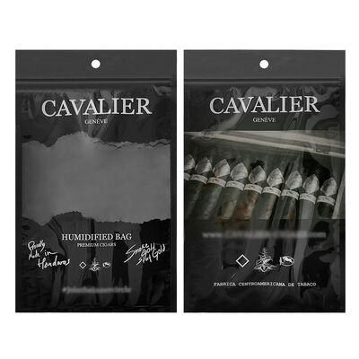 0.09mm Materials Cigar Humidor Bags Featuring Inside Humidity Sheet Custom Color Options Designed for Cigar Preservation