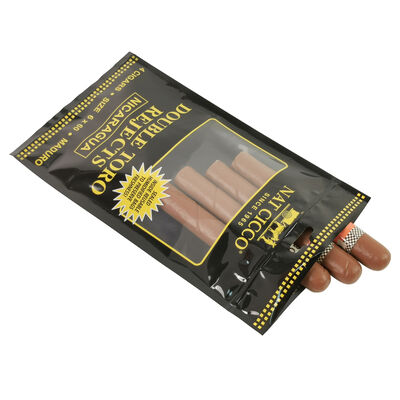 Medium cigar bags custom featuring humidity sheet designed to maintain optimal moisture levels ensuring cigar freshness