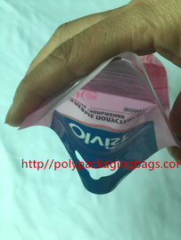 Laminated Plastic Poly Hang Bag For Insole Packaging Moisture Proof