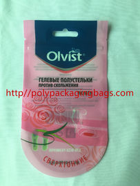 Laminated Plastic Poly Hang Bag For Insole Packaging Moisture Proof