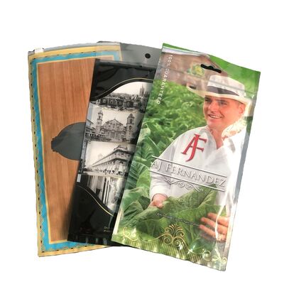 Food-grade TPU And PE Custom Cigar Bags Ziplock Design Durable Reusable Protective Packaging Solutions For Cigar Storage