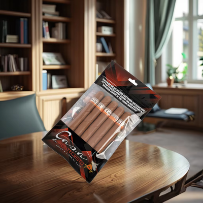 0.09mm Materials Cigar Humidor Bags Featuring Inside Humidity Sheet Custom Color Options Designed for Cigar Preservation
