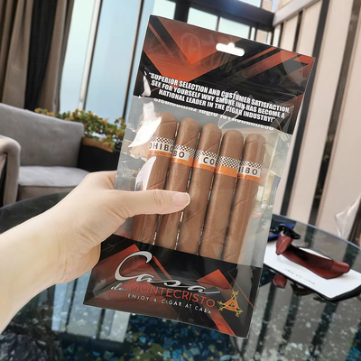 0.09mm Materials Cigar Humidor Bags Featuring Inside Humidity Sheet Custom Color Options Designed for Cigar Preservation