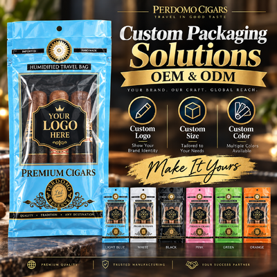 Cigar Humidor Bags Lightweight Compact Portable Storage Bags Offering Protection and Freshness for Cigars