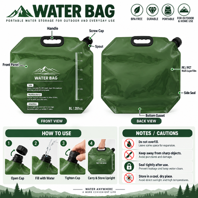 Stand Up Spout Pouch Resealable Leak Proof Packaging Solution Perfect for Packaging Juices Sauces and Other Liquid Foods
