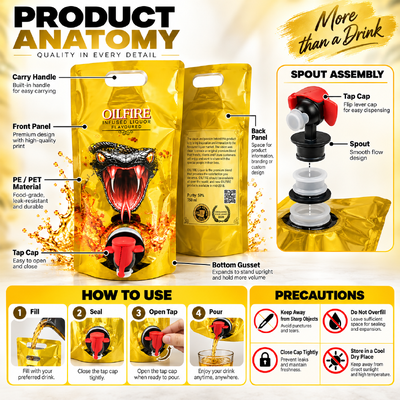Customized thickness Stand up spout pouch bag flexible packaging option suitable for juices sauces baby food and liquid detergents