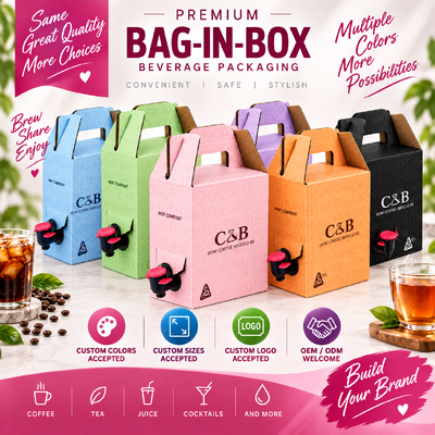 Customized Bag In Box Featuring Accessories Tap Spout Capacity Options 5L 10L 20L 25L 220L Designed for Liquid Dispensing