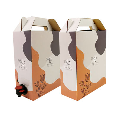 20L 25L 220L 5L 10L Capacity Customized BIB Bags in Box Leak Resistant Packaging for Beverage Food and Chemical Liquids