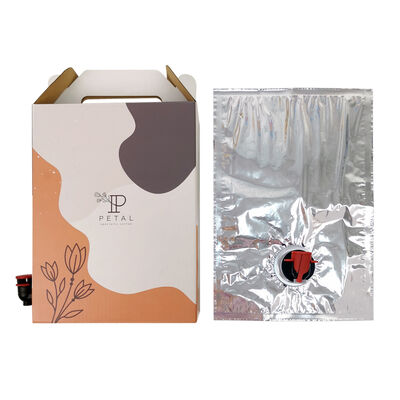 20L 25L 220L 5L 10L Capacity Customized BIB Bags in Box Leak Resistant Packaging for Beverage Food and Chemical Liquids