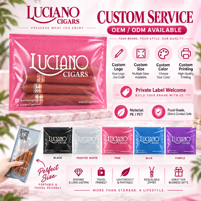 Cigar Humidor Bags Constructed From Food-grade TPU And PE Offering Cigar Protection