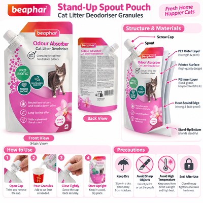 Stand up Spout Pouch Durable Leak Resistant Packaging Solution for Liquid Food Products and Beverages