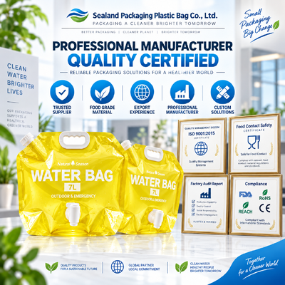 Customized Stand Up Pouch With Spout With Gravure Printing Offering Packaging Solution For Liquid Food And Beverage Items