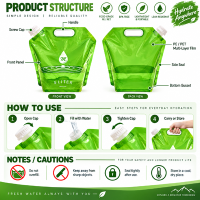Stand Up Pouch With Butterfly Valve Durable Stand Up Spout Pouch Made From PET AL NY PE Material Structures Suitable For Liquid Packaging