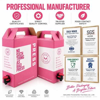 Customized Bag in Box Systems Offering Durable Leak Resistant and User Friendly Features