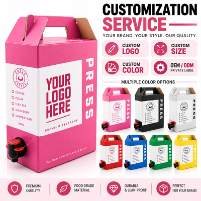 Customized Bag in Box Systems Offering Durable Leak Resistant and User Friendly Features