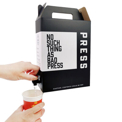 tap rectangular juice bags in box packaging developed to support large scale juice packaging and distribution operations