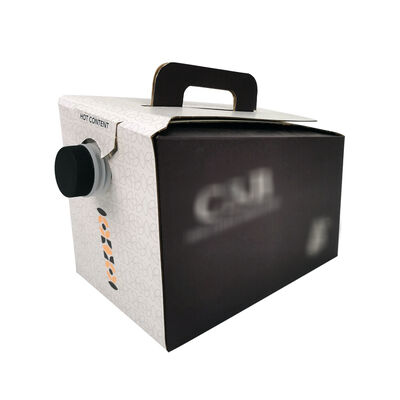 Customized BIB bags in Box made from eco friendly materials ensuring safe packaging and extended shelf life for liquids