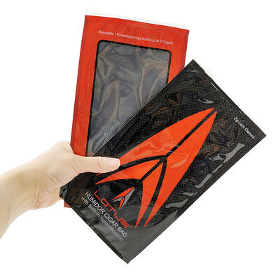 MOPP PE Cigar Humidor Bags Custom Color Moisture Proof Packaging Bags Perfect for Cigars Humidity Control