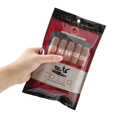Bag Cigar Humidor Bags Large Size Options Constructed With OPP LDPE Laminated Material Ensuring Optimal Humidity Control