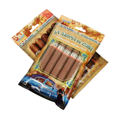 Food-grade TPU And PE Cigar Humidor Bags With Ziplock Design Medium Sizeoptions Ideal For Maintaining And Freshness Of Cigars