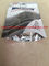 Food Packaging Ziplock Aluminium Foil Poly Bags / 3 Side Seal Pouch